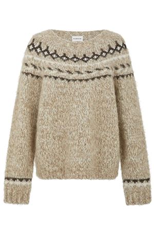 Beige wool sweater PAROSH | LAILAJD510413803
