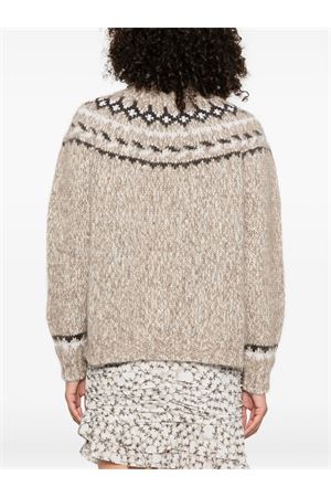 Beige wool sweater PAROSH | LAILAJD510413803