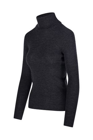 Leila ribbed turtleneck sweater PAROSH | LEILA25D512552X020