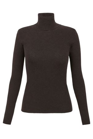 Leila ribbed turtleneck sweater PAROSH | LEILA25D512552X086
