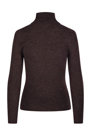 Leila ribbed turtleneck sweater PAROSH | LEILA25D512552X086