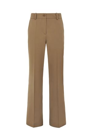 Beige virgin wool trousers PAROSH | LILIUXY25D230131X006