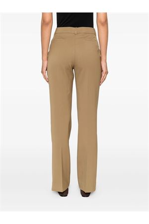 Beige virgin wool trousers PAROSH | LILIUXY25D230131X006