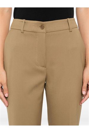 Beige virgin wool trousers PAROSH | LILIUXY25D230131X006