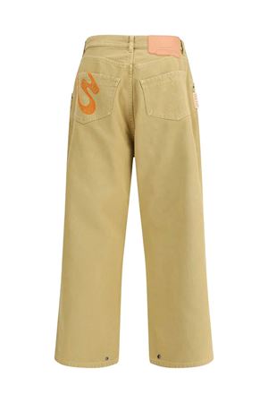 Sand-tone cotton jeans PDF | DFM03021GF059PXSANDDF