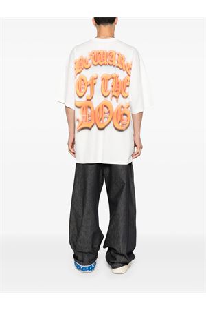 White graphic-print T-shirt PDF | DFM54029TJ110WHDG