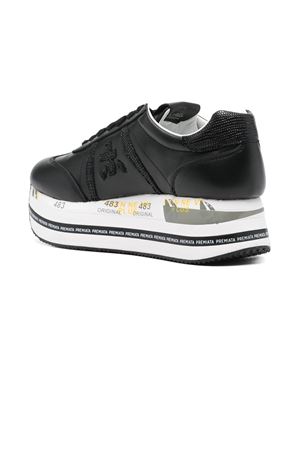Sneakers Beth in pelle di vitello nero PREMIATA | BETH7107