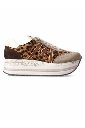 Sneakers Beth leopardata in pelle morbida PREMIATA | BETH7741