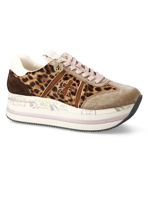 Sneakers Beth leopardata in pelle morbida PREMIATA | BETH7741