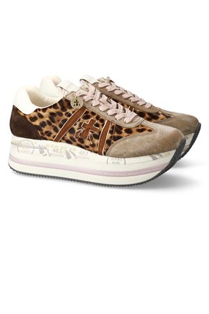 Sneakers Beth leopardata in pelle morbida PREMIATA | BETH7741