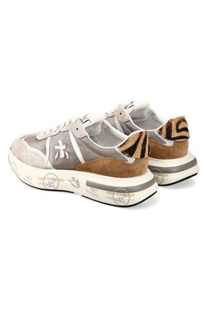 Cassie sneakers in beige suede and fabric PREMIATA | CASSIE7675