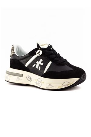 Cassie sneakers in black suede and fabric PREMIATA | CASSIE7681