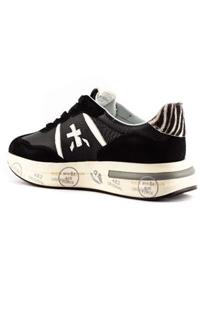 Cassie sneakers in black suede and fabric PREMIATA | CASSIE7681