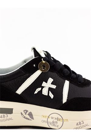 Cassie sneakers in black suede and fabric PREMIATA | CASSIE7681