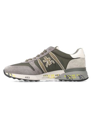 Sneakers Lander in pelle di vitello e nylon beige PREMIATA | LANDER7706