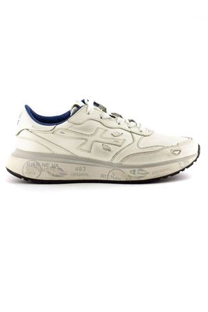 Lauryn sneakers in off-white leather PREMIATA | LAURYN7514