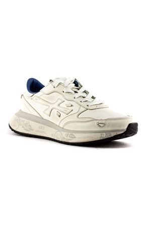 Lauryn sneakers in off-white leather PREMIATA | LAURYN7514