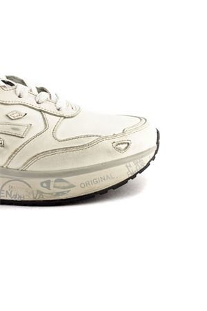 Lauryn sneakers in off-white leather PREMIATA | LAURYN7514