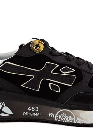 Lauryn sneakers in black suede and nylon PREMIATA | LAURYN7803