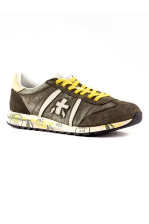 Lucy sneakers in green suede and nylon PREMIATA | LUCY7767