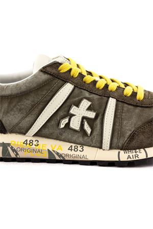 Lucy sneakers in green suede and nylon PREMIATA | LUCY7767
