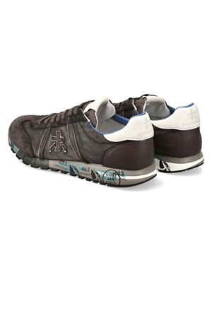Sneaker Lucy in camoscio e nylon marrone PREMIATA | LUCY7768