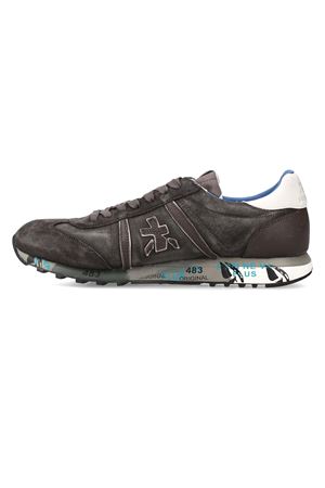 Sneaker Lucy in camoscio e nylon marrone PREMIATA | LUCY7768