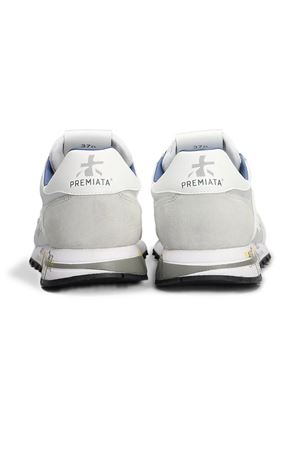 Sneakers Lucy in camoscio e nylon bianco PREMIATA | LUCYD6915