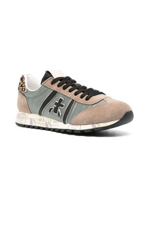 Sneakers Lucyd in camoscio e nylon beige PREMIATA | LUCYD7019