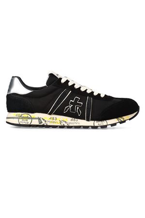 Sneakers Lucy in camoscio e nylon nero PREMIATA | LUCYD7760