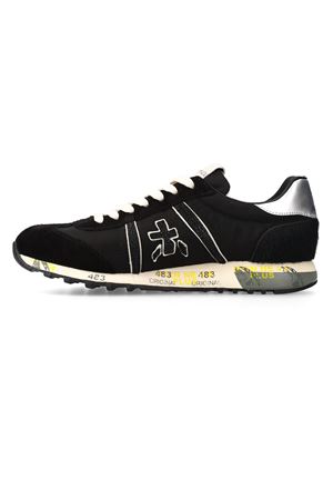 Sneakers Lucy in camoscio e nylon nero PREMIATA | LUCYD7760