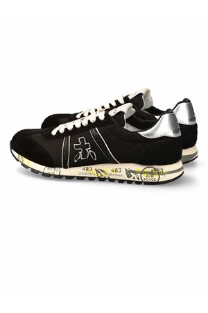 Sneakers Lucy in camoscio e nylon nero PREMIATA | LUCYD7760