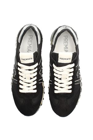 Sneakers Lucy in camoscio e nylon nero PREMIATA | LUCYD7760
