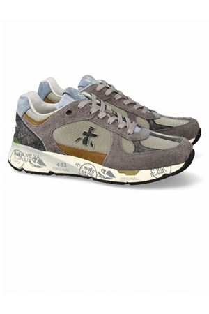 Sneakers Mase in camoscio e nylon grigio PREMIATA | MASE7868