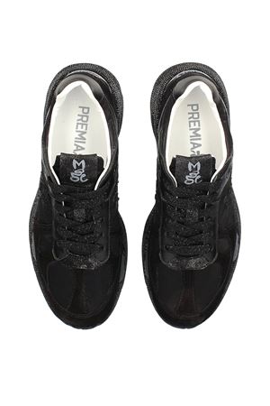 Black Mase suede and nylon sneaker PREMIATA | MASED7094