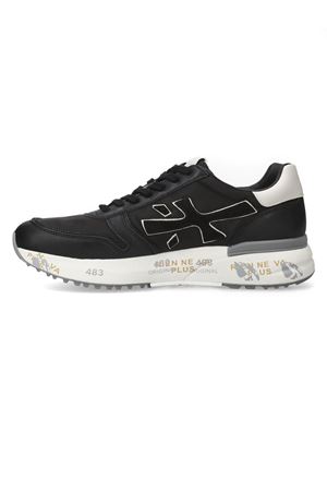 Black calf leather and nylon Mick sneakers PREMIATA | MICK7249