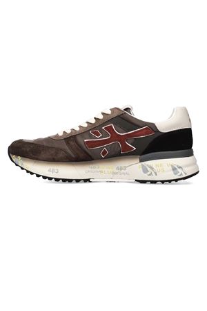 Sneakers Mick in camoscio e nylon marrone PREMIATA | MICK7714