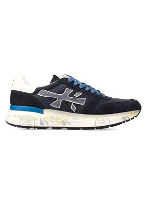 Sneakers Mick in camoscio e nylon blu PREMIATA | MICK7716