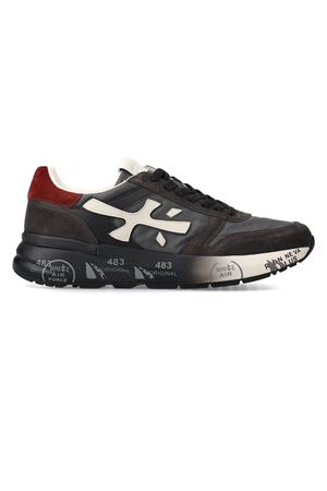 Grey suede and nylon Mick sneakers PREMIATA | MICK7719