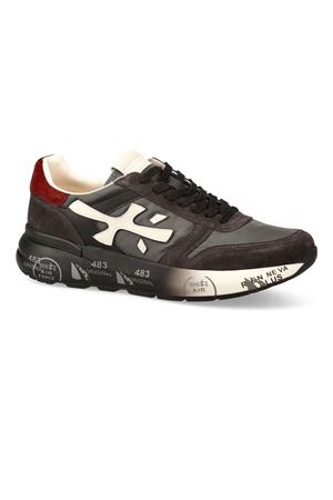 Grey suede and nylon Mick sneakers PREMIATA | MICK7719