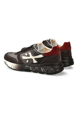 Grey suede and nylon Mick sneakers PREMIATA | MICK7719
