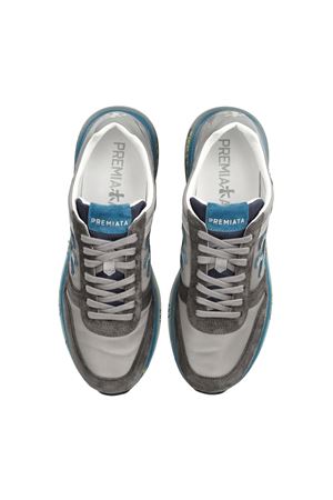 Sneakers Mick in camoscio e nylon grigio PREMIATA | MICK7865