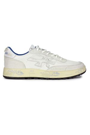 Sneakers Nous in rete e camoscio bianco PREMIATA | NOUS7232