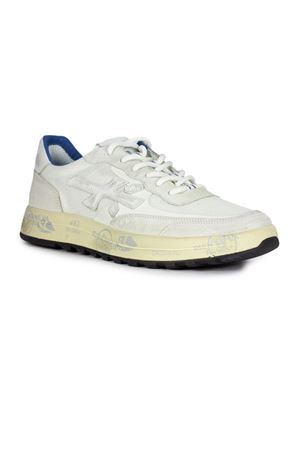 Sneakers Nous in rete e camoscio bianco PREMIATA | NOUS7232