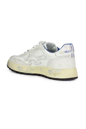 Sneakers Nous in rete e camoscio bianco PREMIATA | NOUS7232
