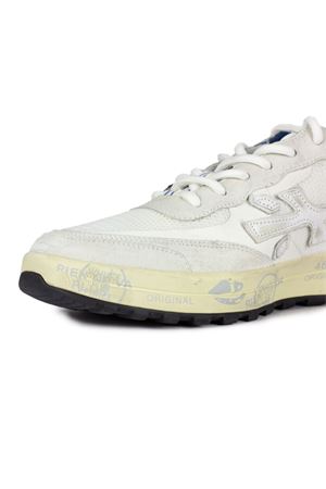Sneakers Nous in rete e camoscio bianco PREMIATA | NOUS7232