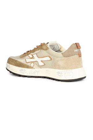 Sneakers Nous in rete e camoscio beige PREMIATA | NOUS7724