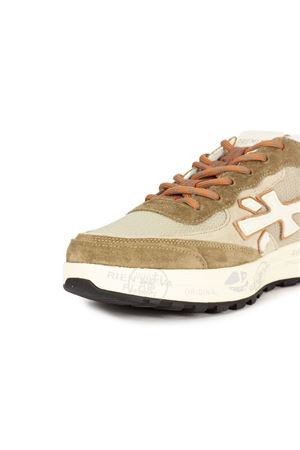 Sneakers Nous in rete e camoscio beige PREMIATA | NOUS7724