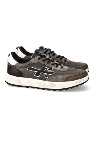 Brown mesh and suede Nous sneakers PREMIATA | NOUS7725