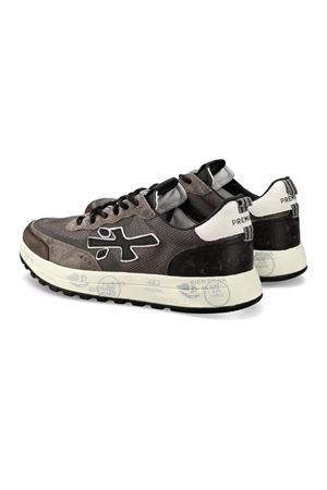Brown mesh and suede Nous sneakers PREMIATA | NOUS7725